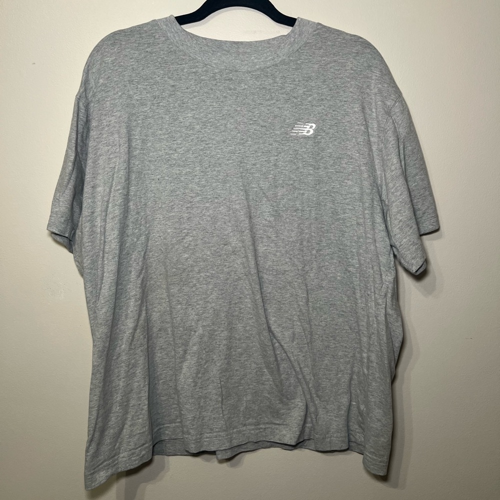 New Balance Light Gray Short Sleeve Tee